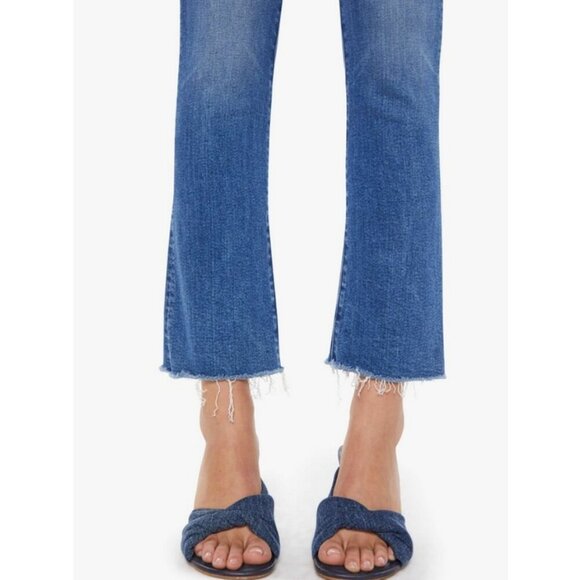 💕MOTHER💕 The Hustler Ankle Fray Jeans ~ Grasping At Straws 31 NWOT - Picture 8 of 16